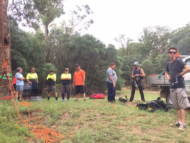 setup for traverse 1