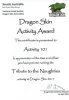 Dragon Skin Activity 2017 Tribute to the Noughties